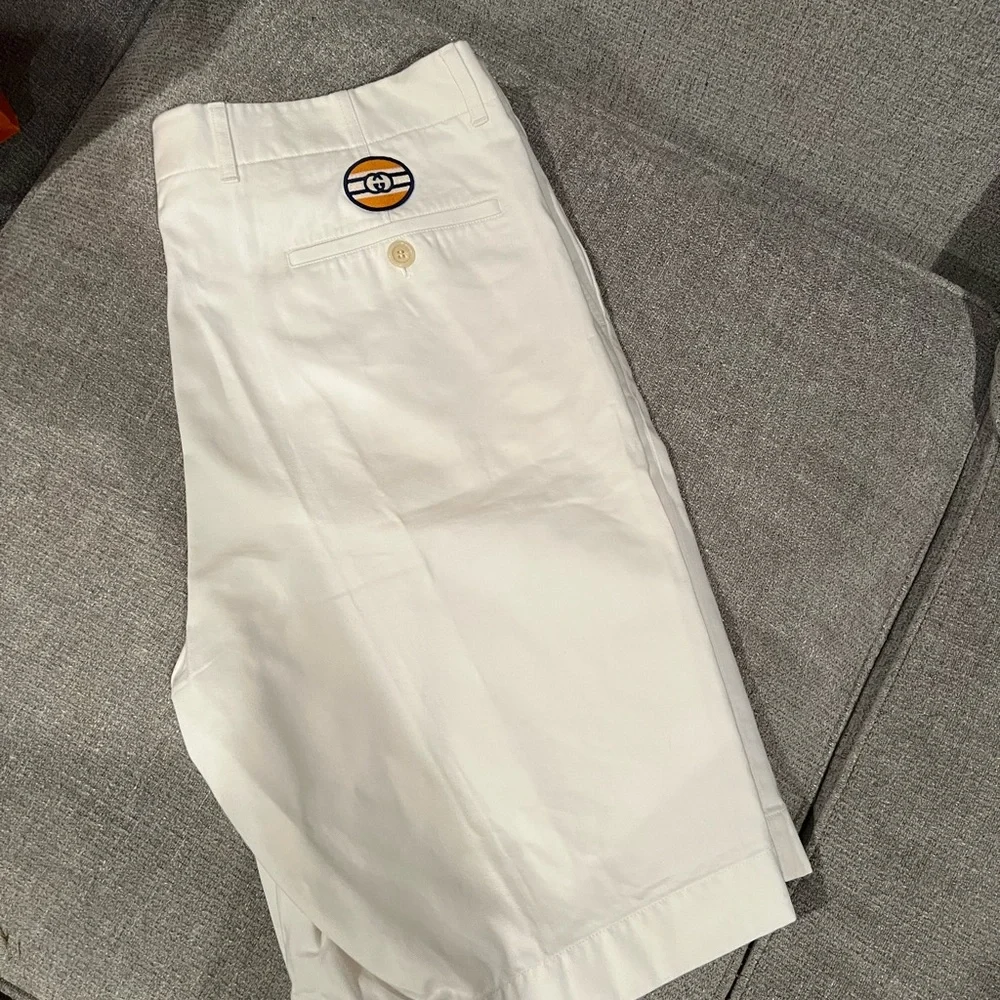 Gucci Men's shorts authentic gucci men's drill shorts dress short with logo